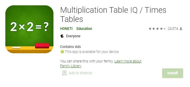 Times Tables Games - Learn How To Download