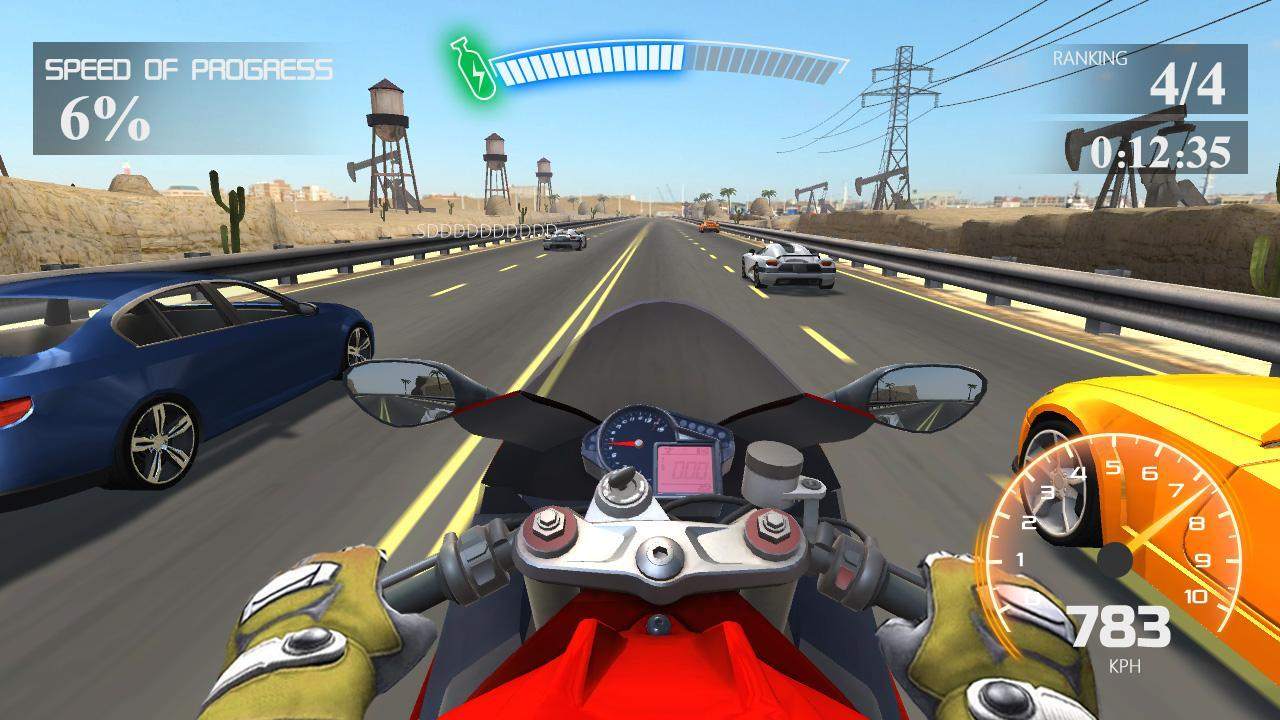 750 Mod Apk Game Traffic Rider  Latest Free