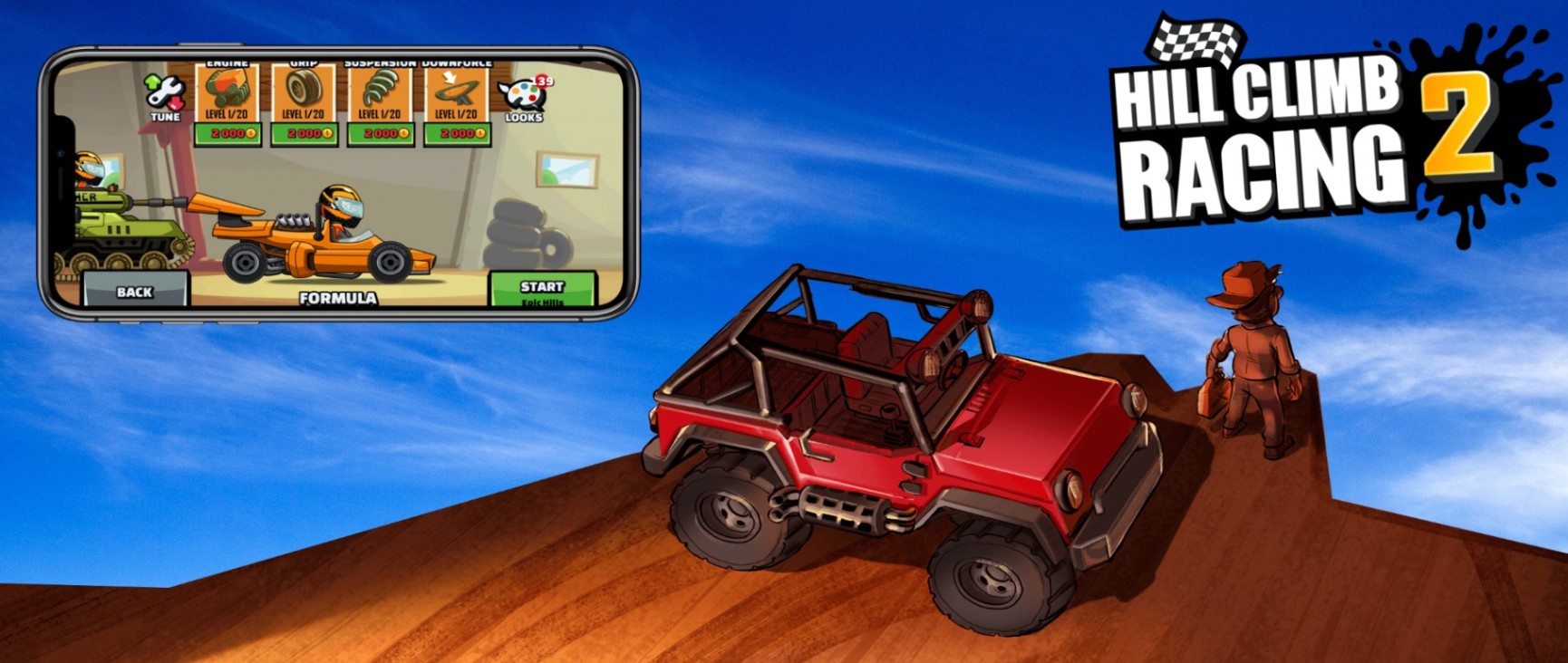 See How To Get Diamonds On Hill Climb Racing 2