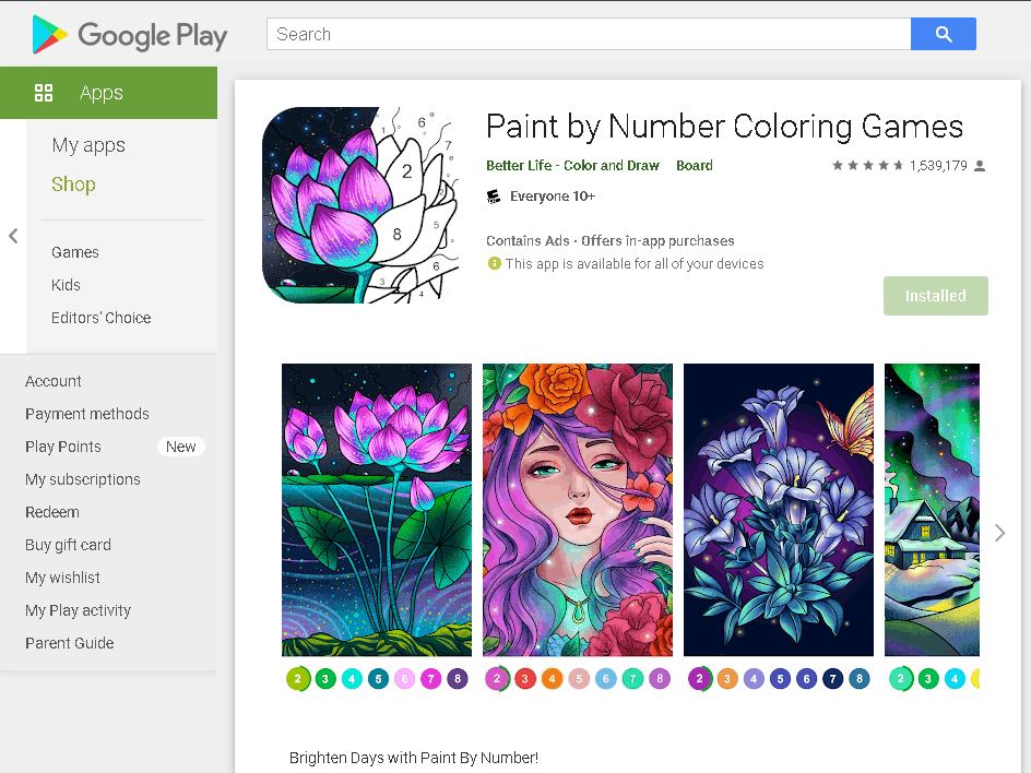 Paint by Number - Learn How to Get Coins