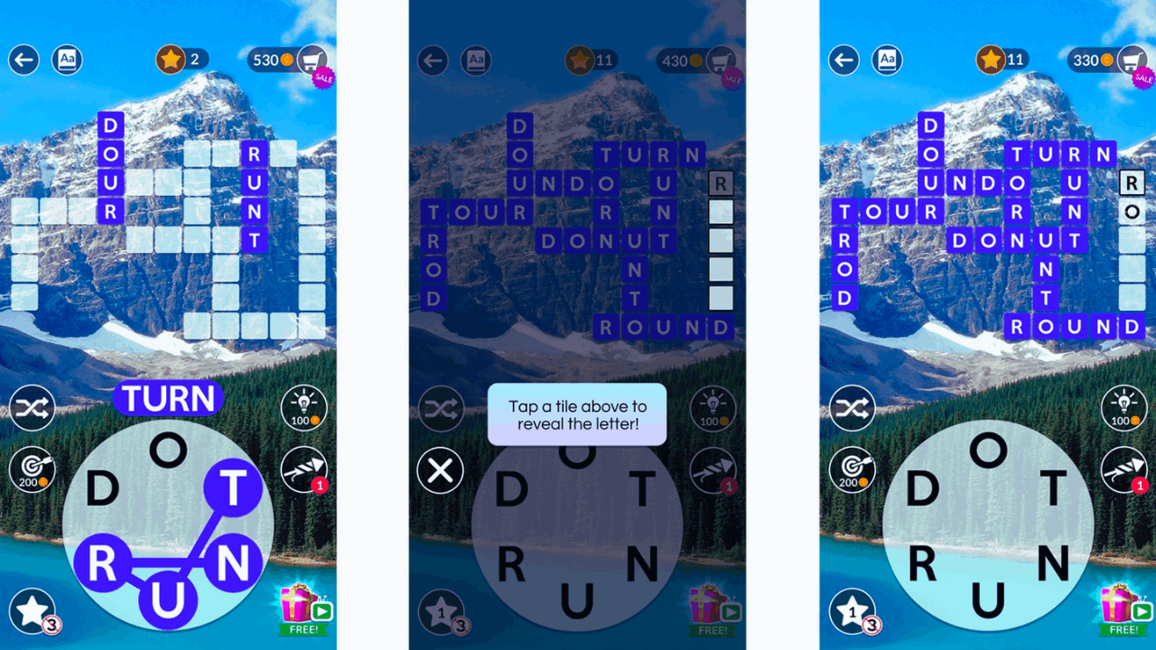 Wordscapes Free Online - How to Get Free Coins in Game